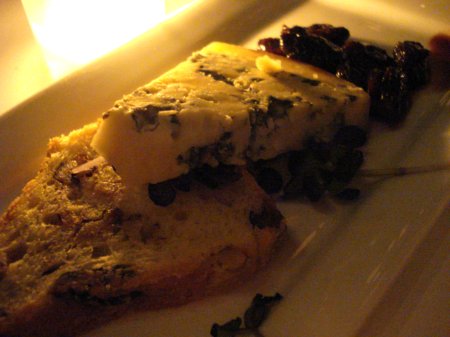 danishdinner_course7 blue cheese - paired with Mikkeller Stone Alesmith Belgian Style Tripel